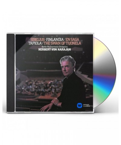 Herbert von Karajan SIBELIUS: FINLANDIA. EN SAGA. TAPIOL CD $7.36 CD