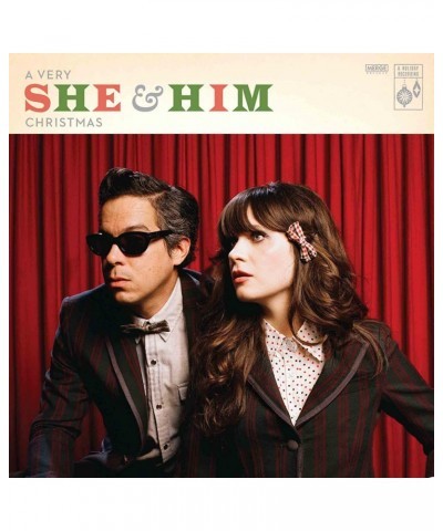 She & Him VERY SHE & HIM CHRISTMAS (10TH ANNIVERSARY DELUXE) Vinyl Record $4.18 Vinyl