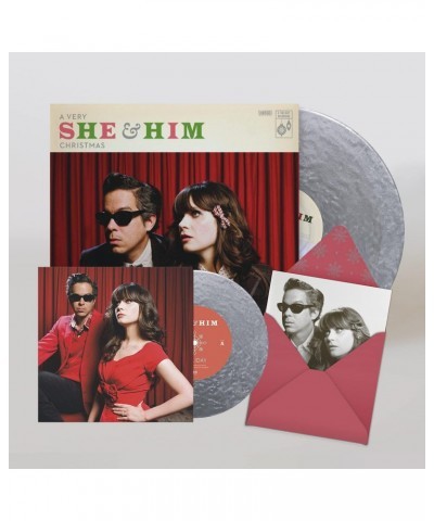 She & Him VERY SHE & HIM CHRISTMAS (10TH ANNIVERSARY DELUXE) Vinyl Record $4.18 Vinyl