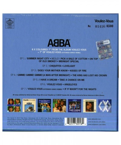 ABBA VOULEZ VOUS Vinyl Record $7.50 Vinyl