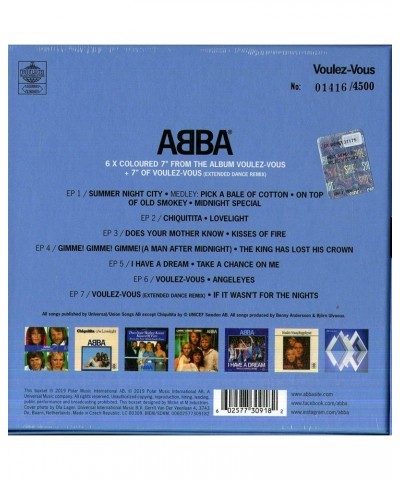 ABBA VOULEZ VOUS Vinyl Record $7.50 Vinyl
