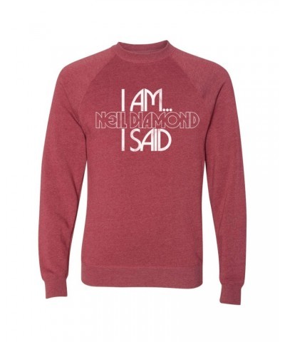 Neil Diamond I Am... I Said Crimson Sweatshirt $9.86 Sweatshirts