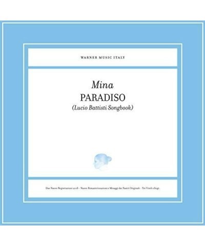 Mina PARADISO: LUCIO BATTISTI SONGBOOK Vinyl Record $7.99 Vinyl