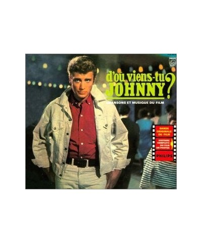 Johnny Hallyday D'OU VIENS-TU JOHNNY Vinyl Record $6.36 Vinyl