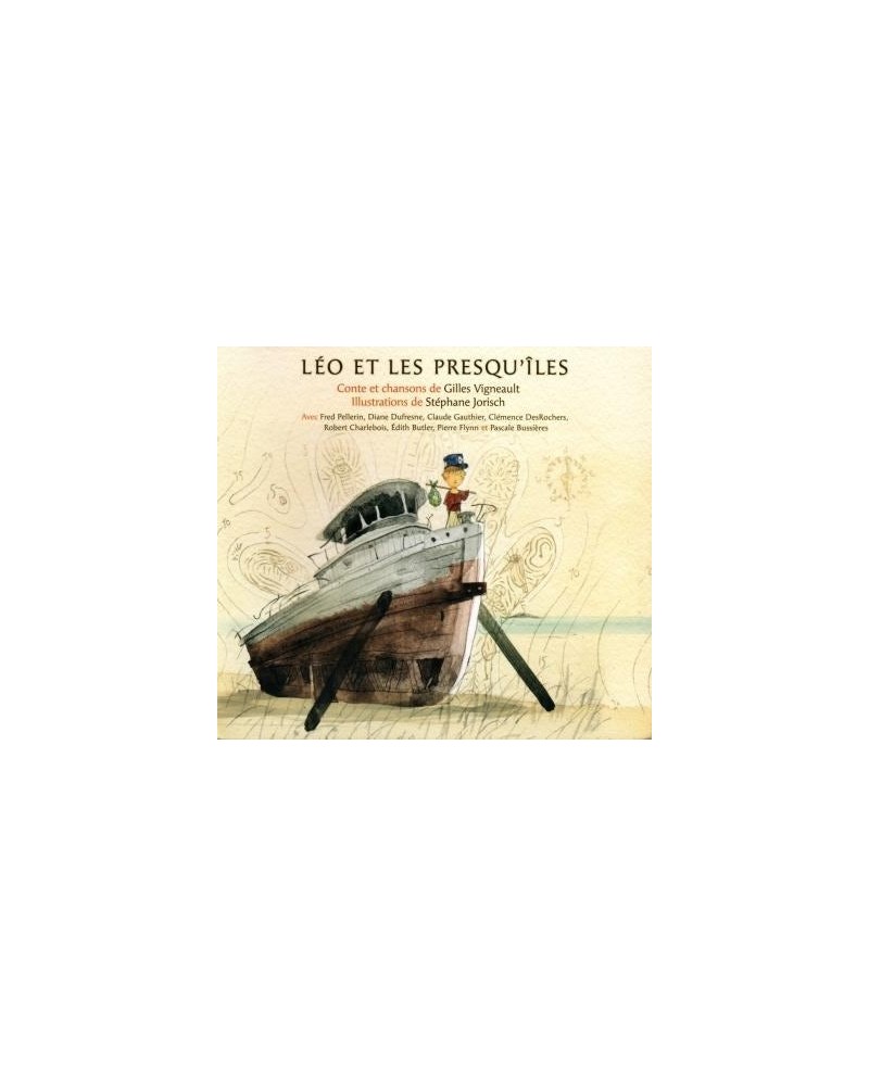Gilles Vigneault Léo et les presqu'îles - CD $10.42 CD