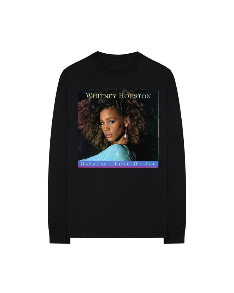 Whitney Houston Greatest Love of All - Long Sleeve Shirt $5.84 Shirts