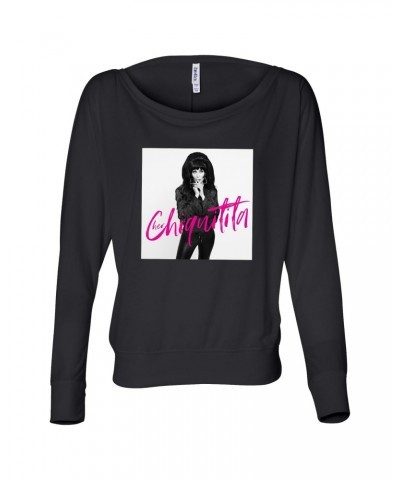 Cher Chiquitita Photo Long Sleeve Tee Black $7.98 Shirts