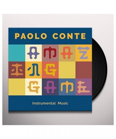 Paolo Conte AMAZING GAME Vinyl Record $17.88 Vinyl