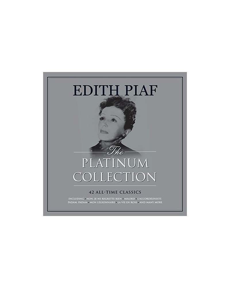 Édith Piaf Platinum Collection (3LP) Vinyl Record $13.96 Vinyl