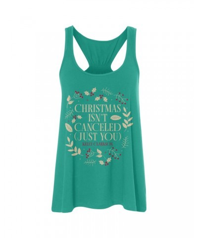 Kelly Clarkson Green Christmas Tank $6.66 Shirts