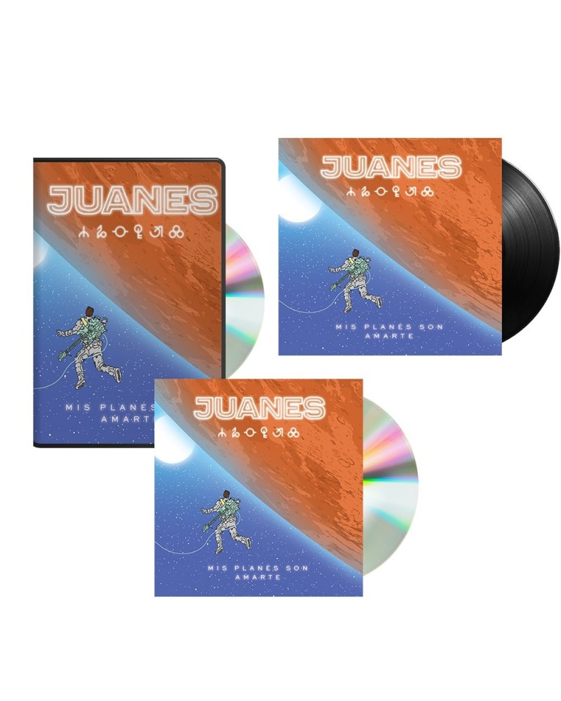 Juanes Mis Planes Son Amarte CD/DVD + Vinyl $5.27 Vinyl