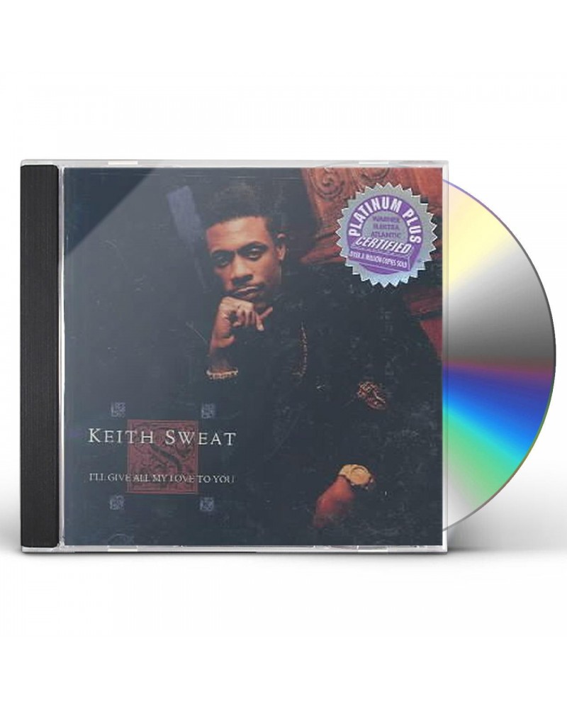 Keith Sweat I'LL GIVE ALL MY LOVE TO YOU CD $16.65 CD