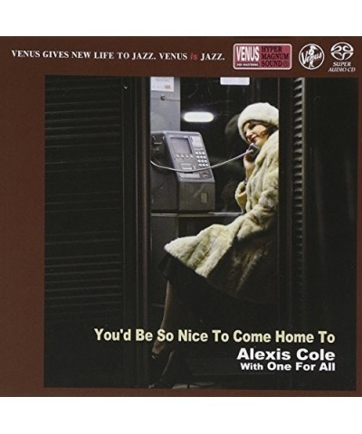 Alexis Cole YOU'D BE SO NICE TO COME HOME TO CD $8.20 CD