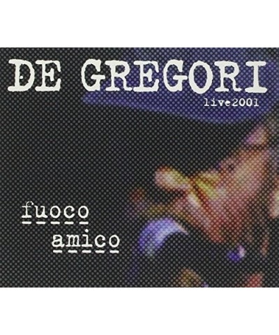Francesco De Gregori FUOCO AMICO-LIVE 2001 CD $7.09 CD