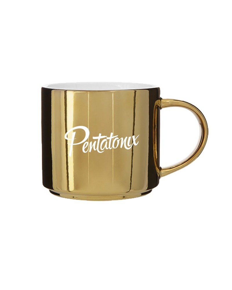 Pentatonix Logo Gold Mug $8.80 Drinkware