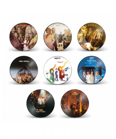 ABBA 8 LP Picture Disc Bundle (Vinyl) $8.22 Vinyl
