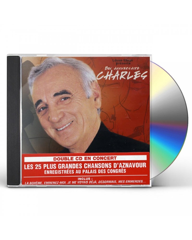 Charles Aznavour LIVE AU PALAIS DES CONGRES 2004 CD $7.47 CD