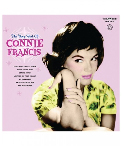 Connie Francis VERY BEST OF CONNIE FRANCIS Vinyl Record $6.29 Vinyl