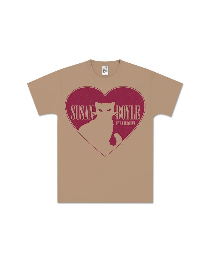 Susan Boyle Cat Heart T-Shirt $5.45 Shirts