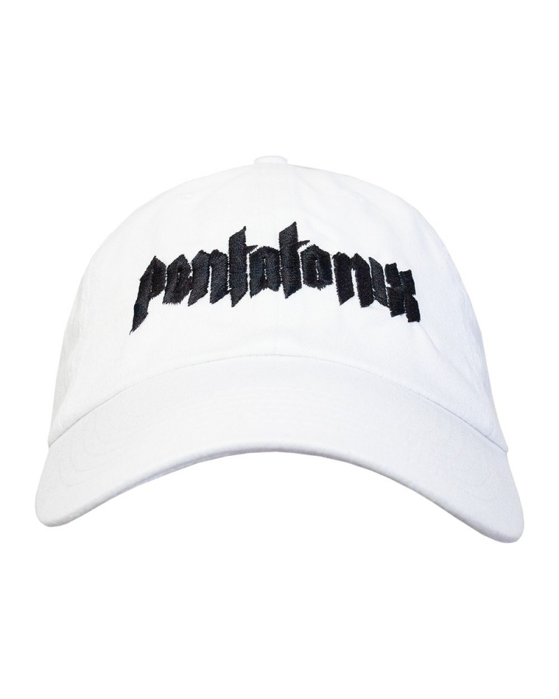 Pentatonix Metal Logo White Hat $3.13 Hats