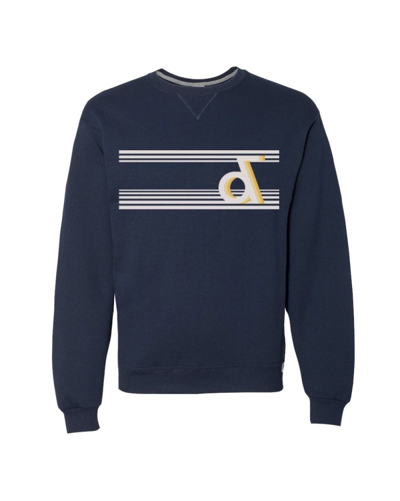 Aly & AJ 'Ampersand' Navy Crewneck Sweatshirt $8.39 Sweatshirts