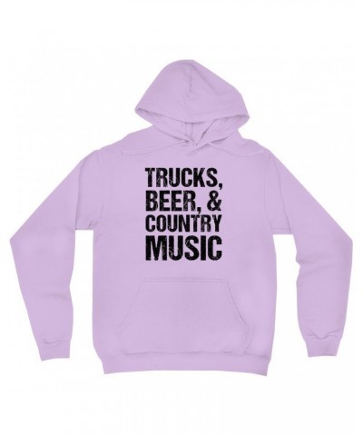 Music Life Hoodie | Trucks Beer Country Music Hoodie $13.05 Sweatshirts