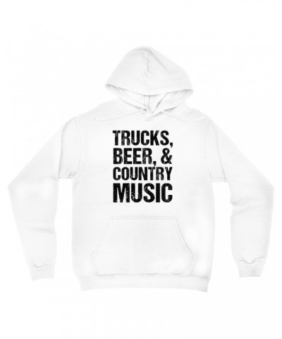 Music Life Hoodie | Trucks Beer Country Music Hoodie $13.05 Sweatshirts