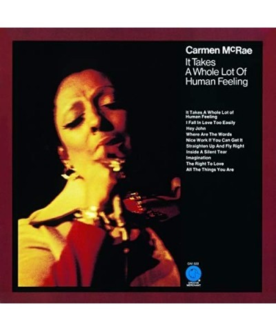 Carmen McRae IT TAKES A WHOLE LOT OF HUMAN FEELING CD $10.48 CD
