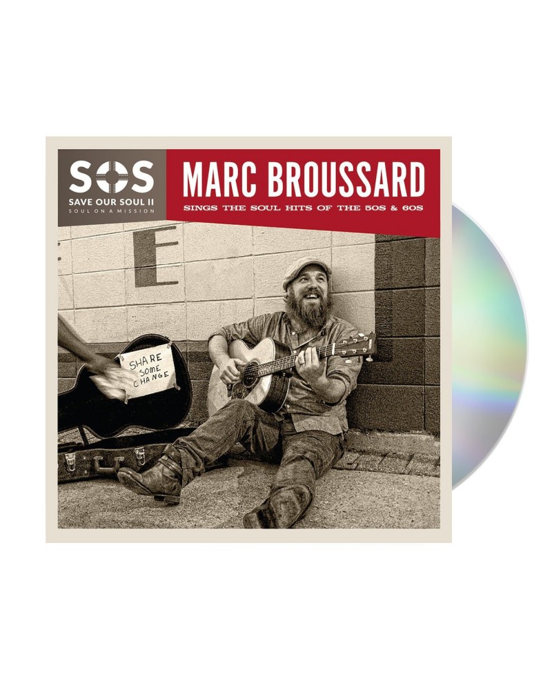 Marc Broussard S.O.S. II: Save Our Soul: Soul on a Mission CD - Featuring "Cry To Me" $18.75 CD