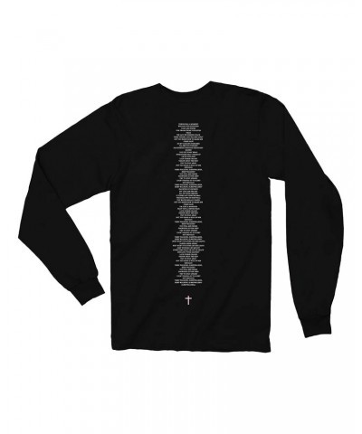Logan Henderson Yin Yang Long Sleeve Black T-shirt $8.35 Shirts