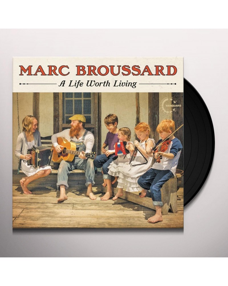 Marc Broussard LIFE WORTH LIVING Vinyl Record $7.79 Vinyl